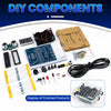 DIY Ultrasonic Ranging Electronic Kit STC with LED Measuring Distance 0-4M Radar Alarm DIY detail image 6