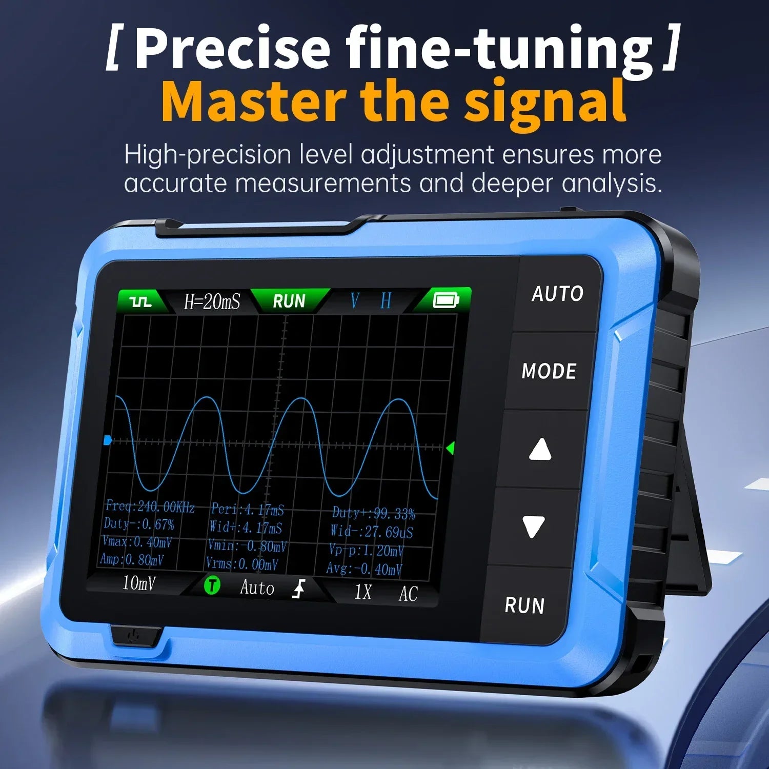 FNIRSI DSO510 New Mini Digital Oscilloscope detail image 3