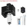 Upgrades V2 Hotend Kit For Bambu Lab P1P X1 P1S X1C Hot End Thermistor Bimetal Throat Bambulab Hardened Steel Nozzle Print Head