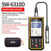 SNDWAY Coating Thickness Gauge For Cars SW-6310A 0.1um/0-1700 FE/NFE Paint Film Thickness Tester Coating Micro Meter Paint Tools