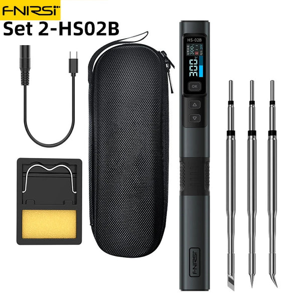 FNIRSI HS-02 Soldering Iron Smart Electric Kit detail image 10