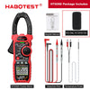 HABOTEST HT208D Clamp Meter 1000A 1000V AC DC True RMS Digital Clamp Meter Amperimetrica Capacitance Temperature Ohm Hz Tester