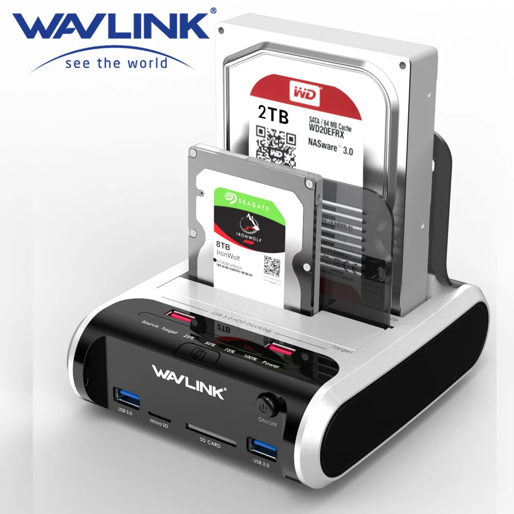 Wavlink USB 3.0 External Hard Drive Case 2.5