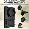GC600 4-in-1 Plug-in Carbon Monoxide Detector Combustible Gas Alarm Temperature Humidity detail image 6