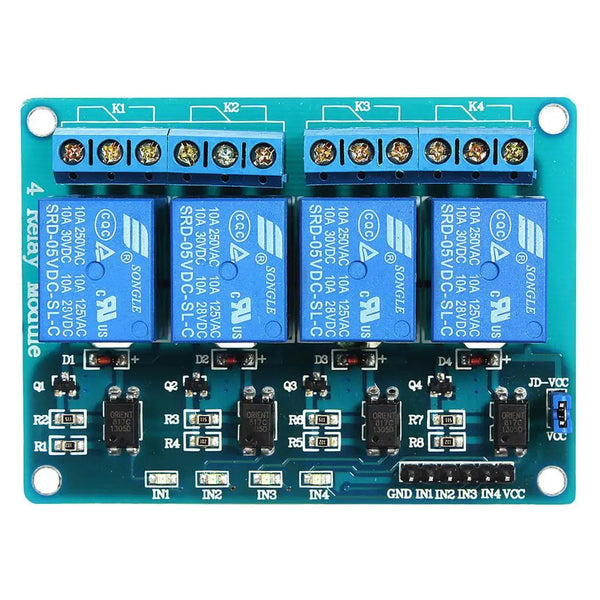 5V Relay Module for ARM Indicator 4 Channel Relay with Optocoupler detail image 4