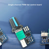 12V Single Channel PWM Fan Speed Controller with 25KHZ Frequency Duty Cycle Adjustable from detail image 2