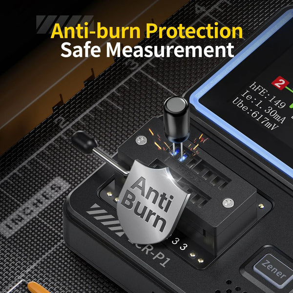 FNIRSI LCR-P1 Multifunction Transistor Tester detail image 3