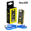 Keyestudio16MHz ATMEGA328P CH340 NANO Development Board With Bootloader+USBCable Compatible detail image 4