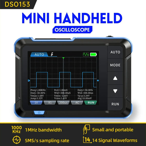 FNIRSI DSO153 Mini Oscilloscope Signal Generator Oscope Tool detail image 2