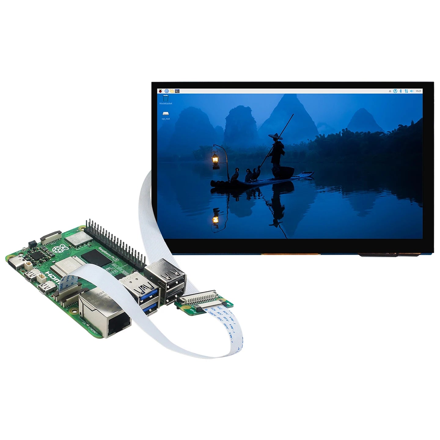 DSI/CSI Display CSI Camera Interface Cable Adapter Module 15Pin To 22Pin For Raspberry Pi 5 detail image 6