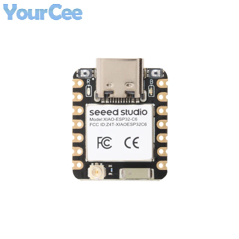 10pcs/1pc ESP32 Seeed Studio XIAO ESP32C6 WiFi 6+Bluetooth-compatible Ble 5 Zigbee Matter detail image 4