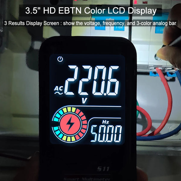 BSIDE S10 Smart Digital Multimeter Profesional 9999 Multitester DC AC Voltage Capacitor Ohm detail image 5