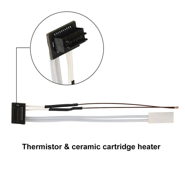 For Bambu Lab P1S Hotend Bambulab X1C Nozzle P1S P1P X1 Printhead Hardened Steel Integrated Design Prevents Material Leakage
