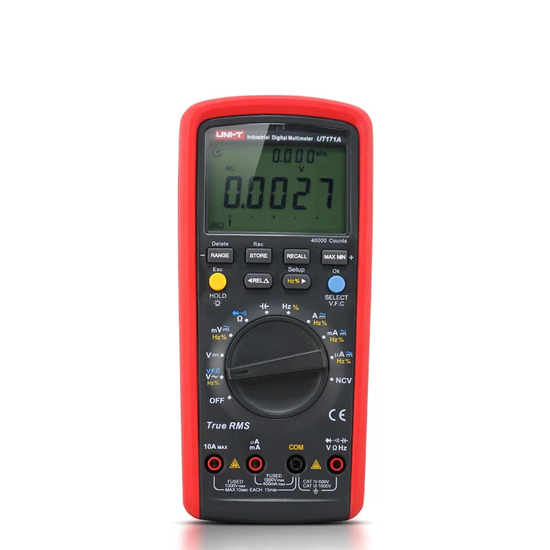 UNI-T UT171A Industrial Digital Multimeter Tester 1000V AC DC Voltage Meter True RMS Capacitor and Diode product image