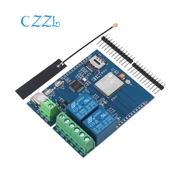 STM32 4G Networking Dual Relay Development Board Air780E Module 4G CAT1 product image