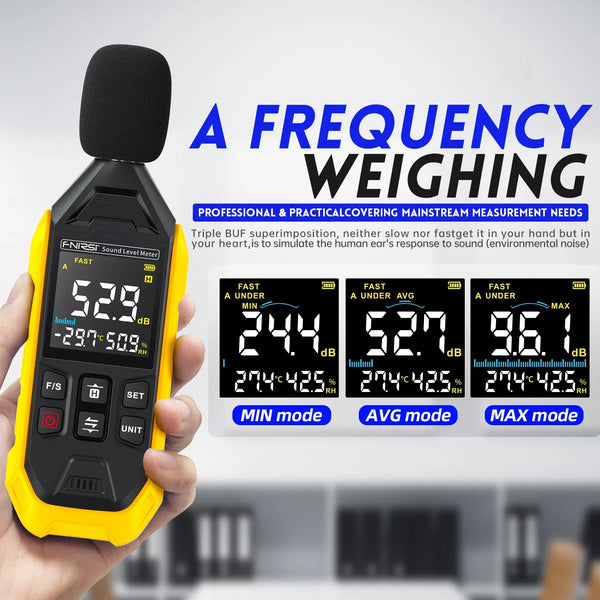 FNIRSI FDM01 Noise Digital Sound Level Meter detail image 3
