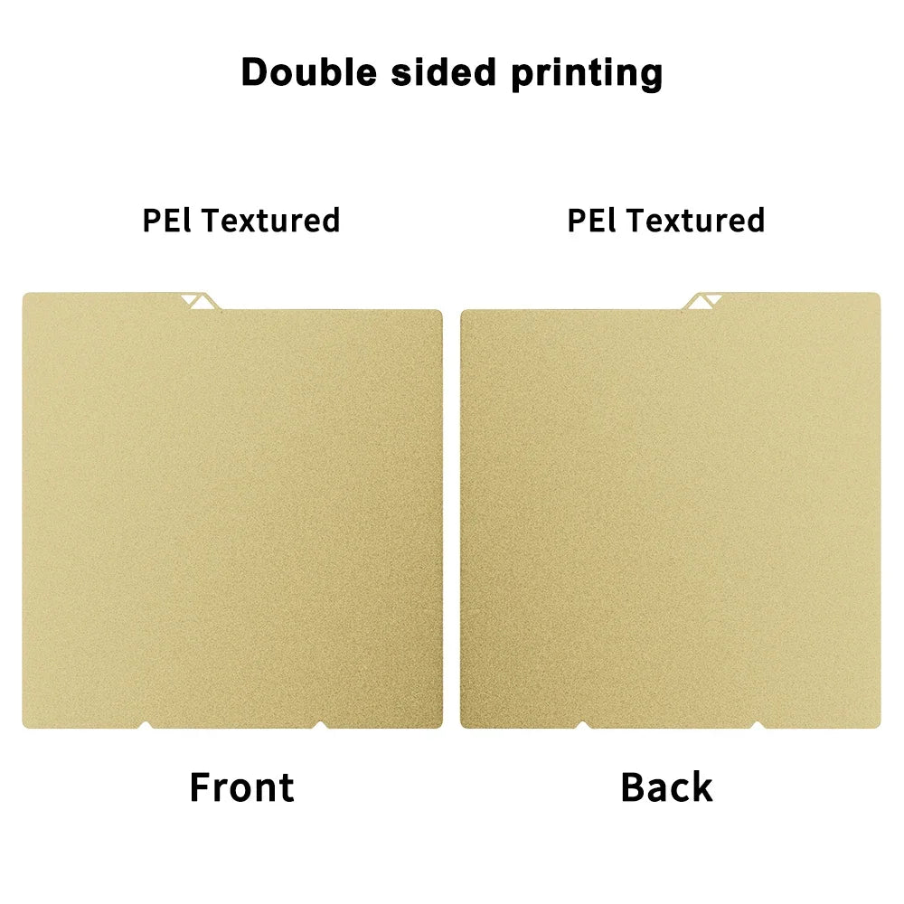 PEI Textured 264x276mm Build Plate For Anycubic Kobra X Plate Kobra S1 Combo Spring Steel Sheet For Anycubic KX 3D Printer Parts