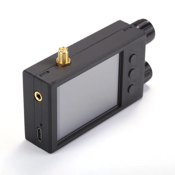Mini Black Portable TEF6686 Full Band  FM/LW/MW/SW Radio Receiver  2.4" touch Screen