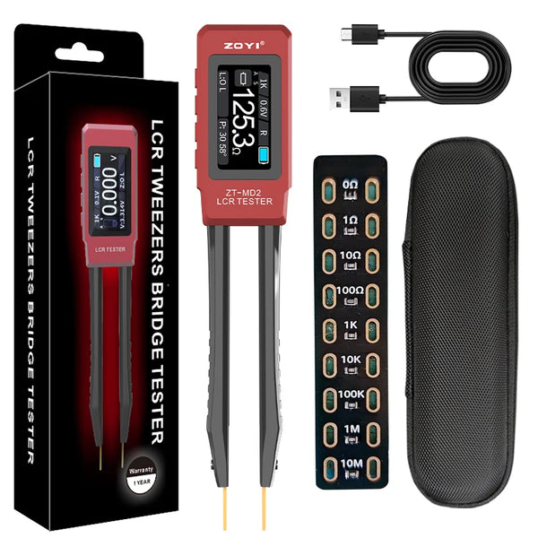 ZOYI ZT-MD2 Intelligent Tweezers Lcr Digital Bridge Tester One Click Measurement Of detail image 10