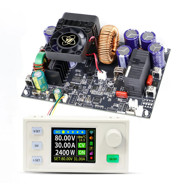 XY8030S 2400W 30A Buck DC Digital Power Supply Adjustable Step-Down Converter MPPT Charging detail image 8