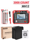ANENG MH12 Digital Megohmmeter Meters Insulation Earth Resistance Meters Tester cable High detail image 7