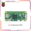 Carte Raspberry Pi Zero 2W / W / WH / 2WH Wi-Fi Bluetooth avec processeur 1 GHz et 512 Mo de RAM, version 1.3. 