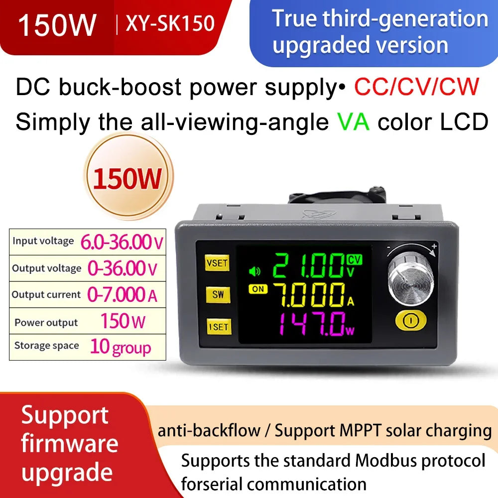 120W Buck Boost Converter Adjustable Regulated Power Supply Input Constant Voltage Constant detail image 3