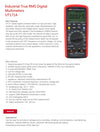 UNI-T UT171A Industrial Digital Multimeter Tester 1000V AC DC Voltage Meter True RMS detail image 4
