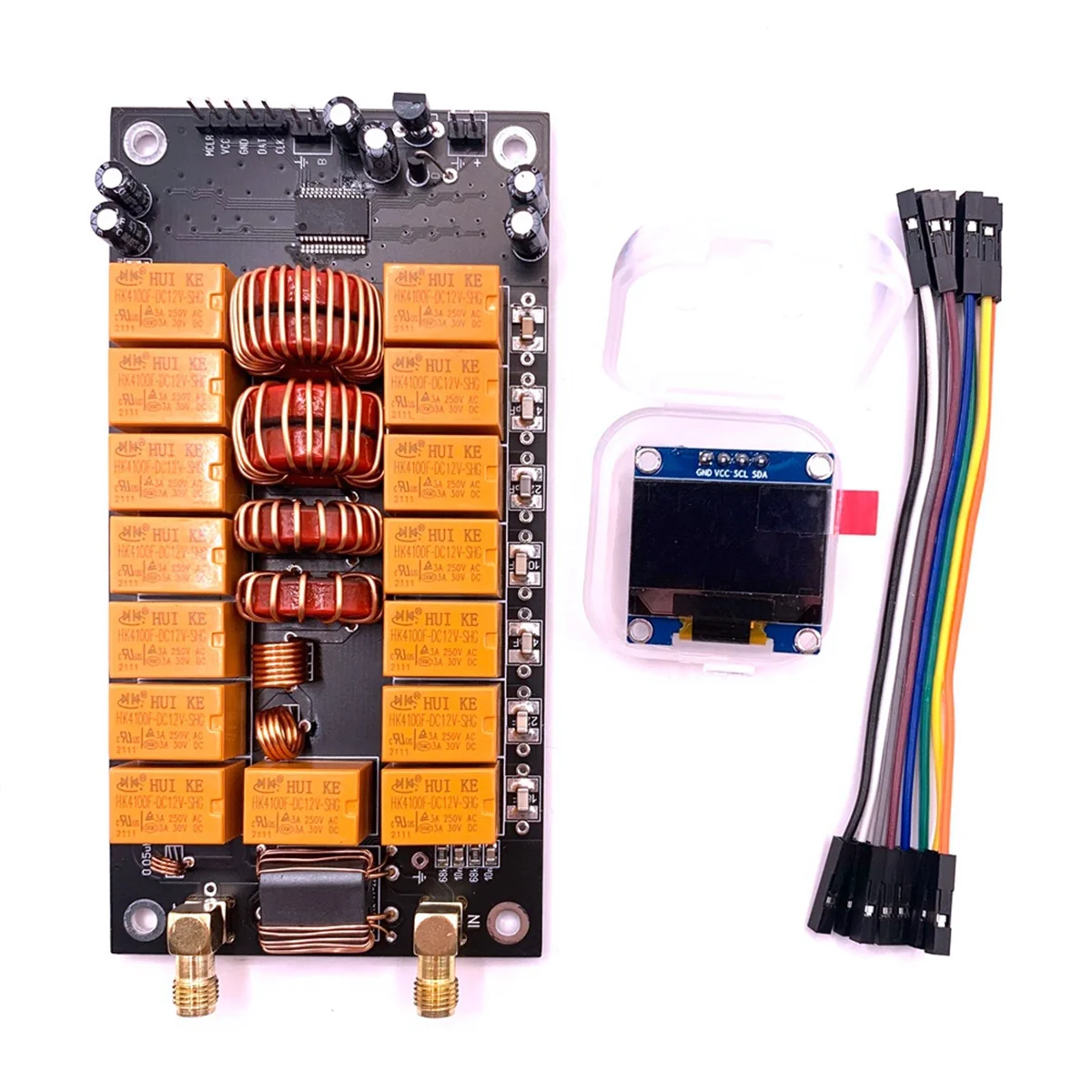 Antenna Tuner Board Motherboard with Screen Finished Version DIY Antenna Kits Tester detail image 2