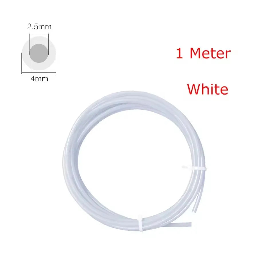 Mini 3D Printer PTFE Pipe 1.75mm Bambulab Ptfe Tube 4m White Grey AMS LITE for Bambu Lab Ptfe Tube 2.5mm 4mm Filament Parts