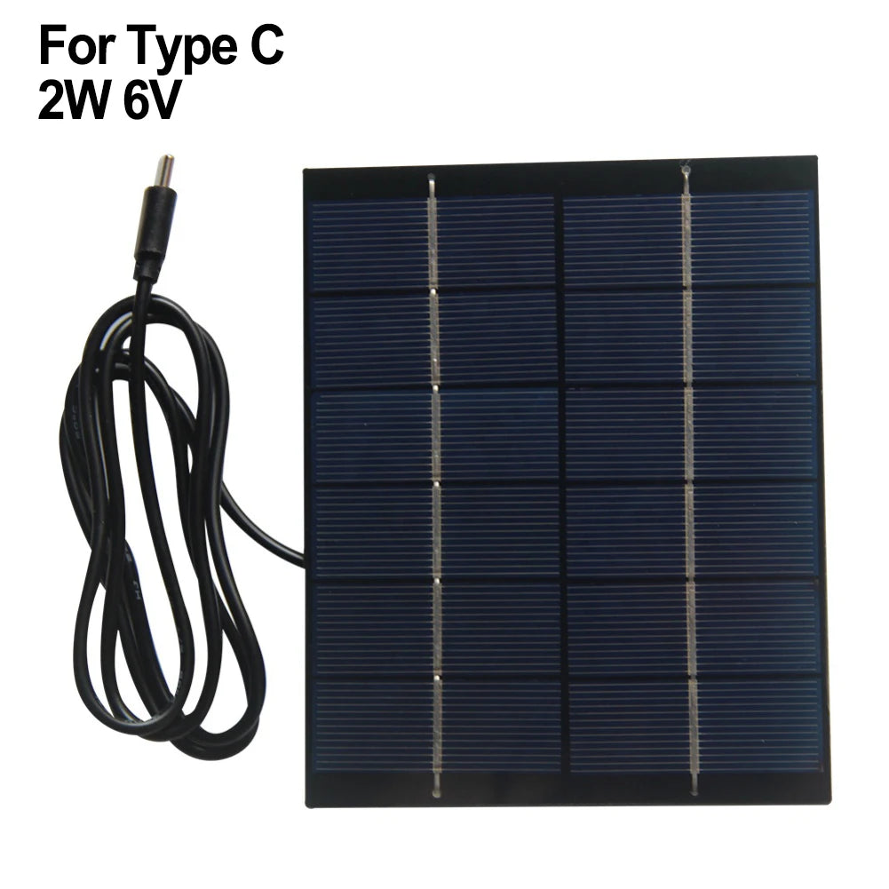 For Small Appliances Polycrystalline Silicon 2W Solar Panel Solar Power Charging Efficient Solar Charging product image