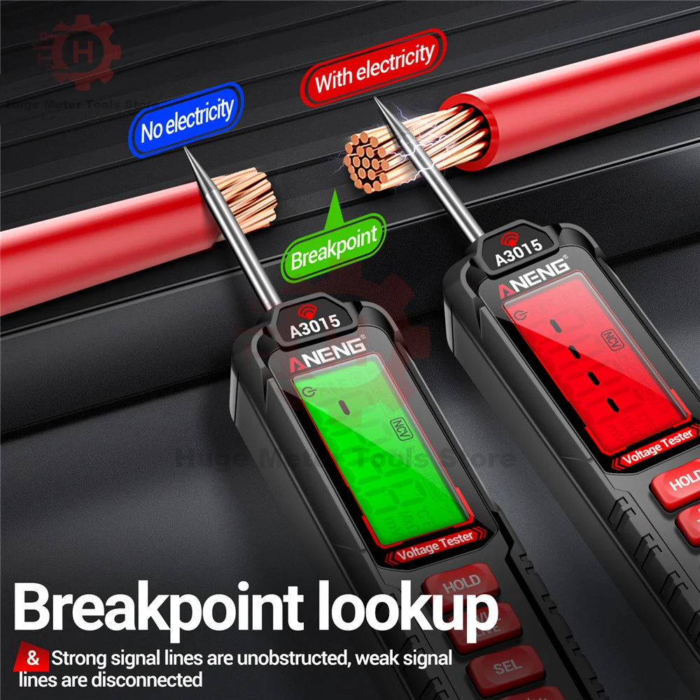 ANENG Digital Car Voltage Tester Pen AC/DC Voltage 600V Smart Non-Contact Auto Ohm Diode detail image 4