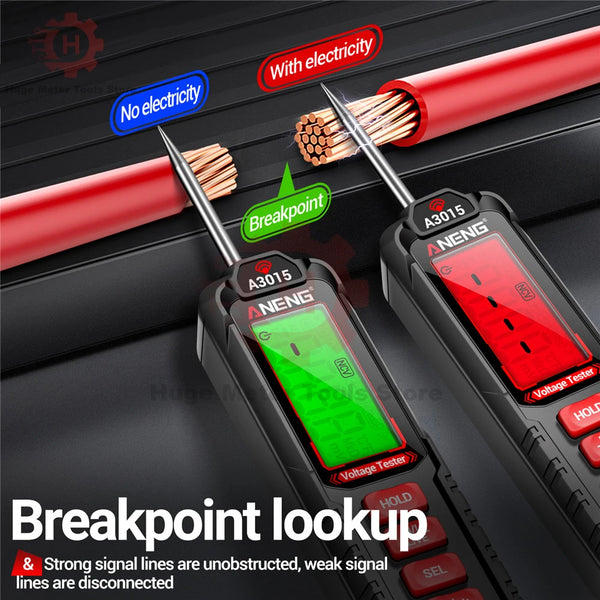 ANENG Digital Car Voltage Tester Pen AC/DC Voltage 600V Smart Non-Contact Auto Ohm Diode detail image 4