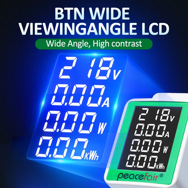 PZEM-008 Din Rail Electricity Digital Power Energy Meter Watt Kwh Wattmeter Monitor Ammeter detail image 4