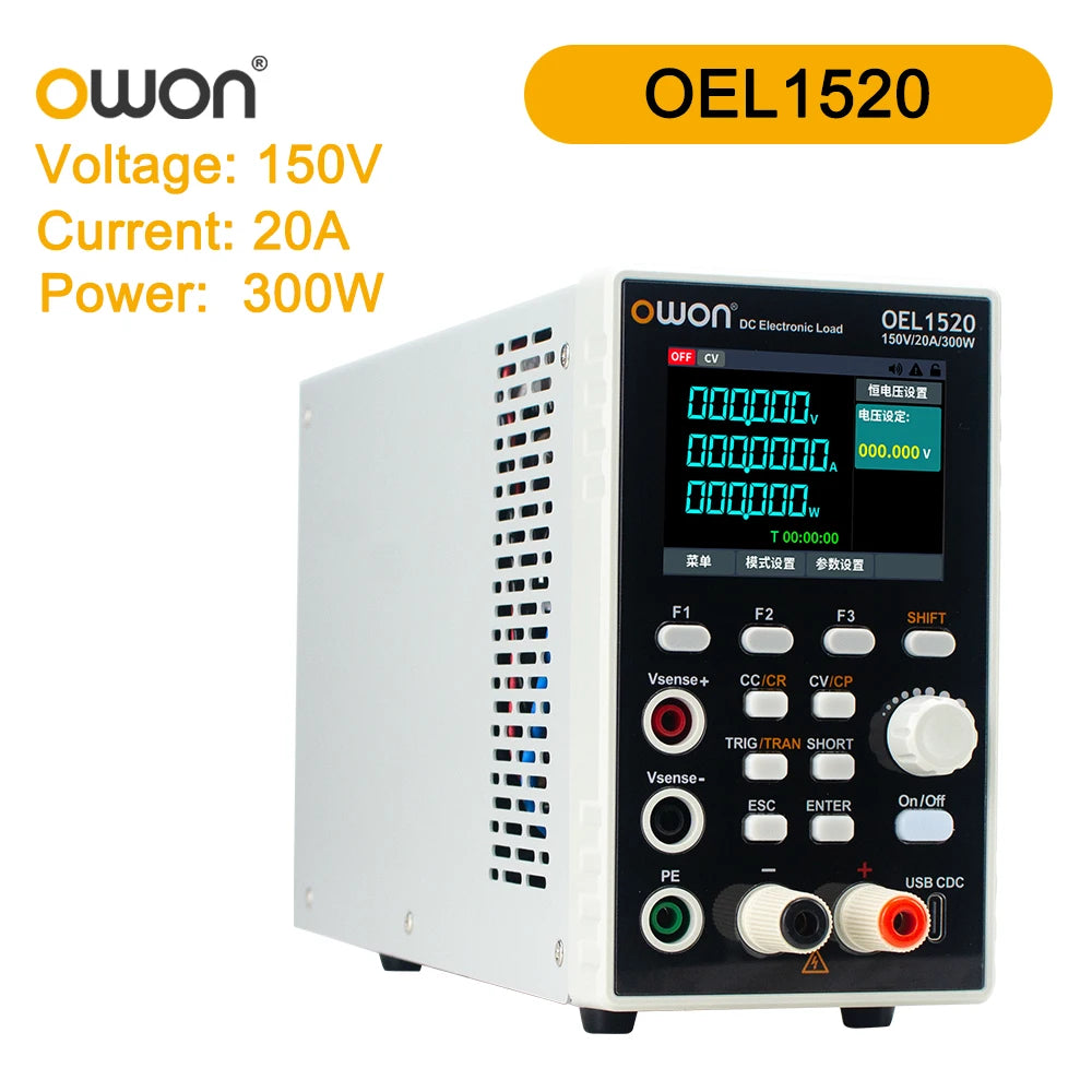 OWON High-Performance Programmable Electronic Load DC OEL1515/OEL3020/3030 150W/300W detail image 8