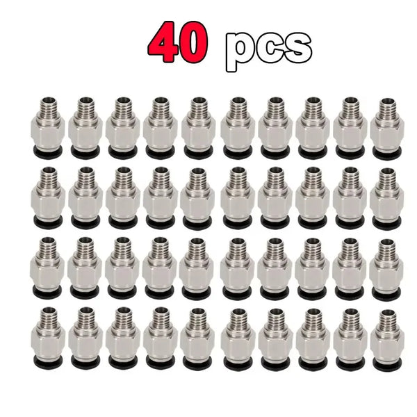 Pneumatic Fitting For Bambu Lab X1C X1 P1P P1S 3D Printer PTFE Tube 1.75mm Filament Extruder Bambulab AMS Pneumatic Connector