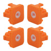Toaiot Inlet Ring Protector 4PCS AMS Guard Durable 3D Printer Parts For Anycubic Kobra 3 Combo/S1 Combo