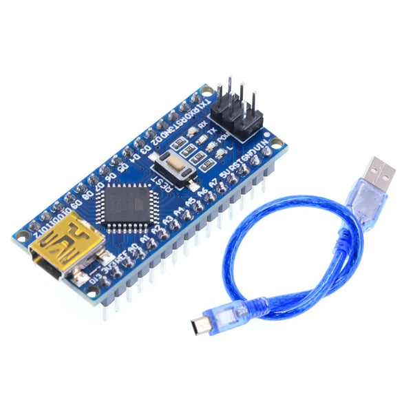 Arduinos NANO V3.0 Atmega328P Mini USB Cable 5V CH340G Drive Learning Module Development Board for Arduin product image