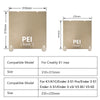 K1 Max Build Plate For Creality K1C Bed Creality k1 Build Plate H1H PEO PEY PEI Sheet 235x235 310x315 Ender 3 S1 Ender 3 V3 Se