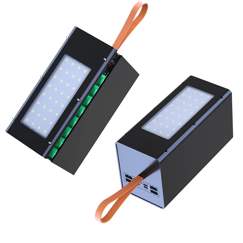 40*18650 DIY Power Bank Case Batteries Power Box Regular/PD Camping light Version Power Bank detail image 6