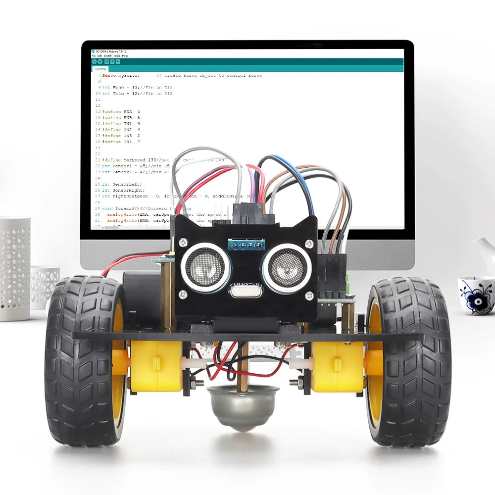TSCINBUNY Smart Starter Robot Kit For Arduino Programming Learning and Develop Skills Complete Kit Educat product image