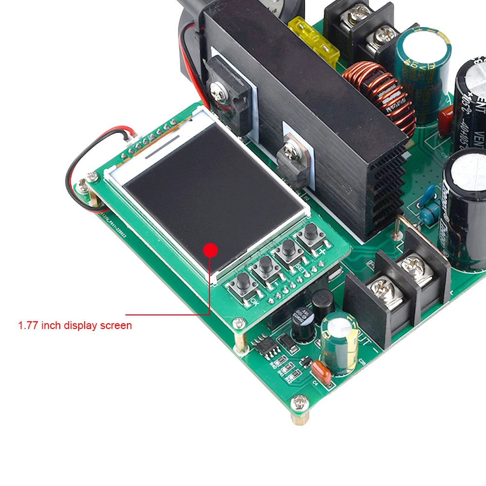 900W 15A Boost Converter DC-DC 9V~60V to 10V-120V LCD Display Control Step Up Module High detail image 4