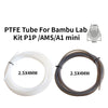 Mini 3D Printer PTFE Pipe 1.75mm Bambulab Ptfe Tube 4m White Grey AMS LITE for Bambu Lab Ptfe Tube 2.5mm 4mm Filament Parts