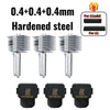For Bambu Lab A1/A1MINI Nozzle Hardened steel Integrated A2L Hotend Kit High-Precision A1 Nozzles Same As Original High Quality