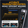 FNIRSI HS-02 Adjustable Temperature Soldering Iron DC 20V 100-450 Welding Solder Rework detail image 5