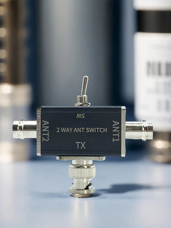 2 Way CB/HAM Antenna Coax Switches 1 Input & 2 Outputs 100W 0-50MHz Manual Coaxial Antenna detail image 4