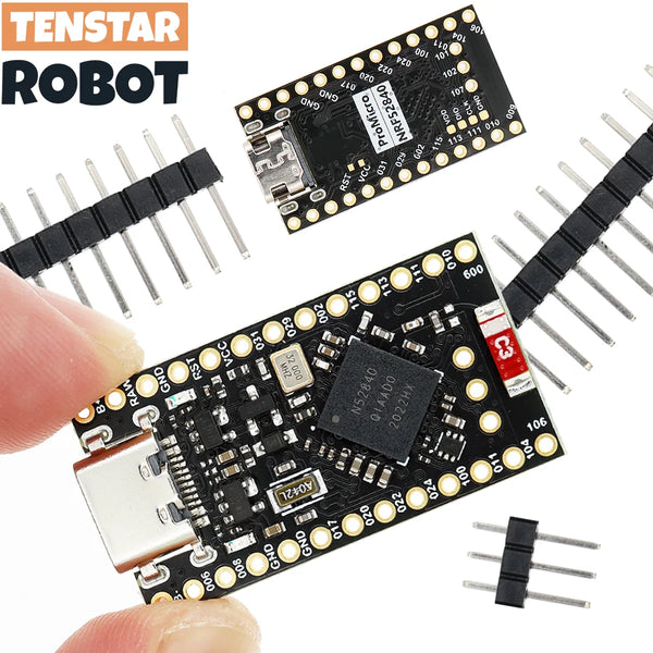 NRF52840 Development Board Compatible With Nice!Nano V2.0 Bluetooth Charging Management Pro Micro NRF5284 product image