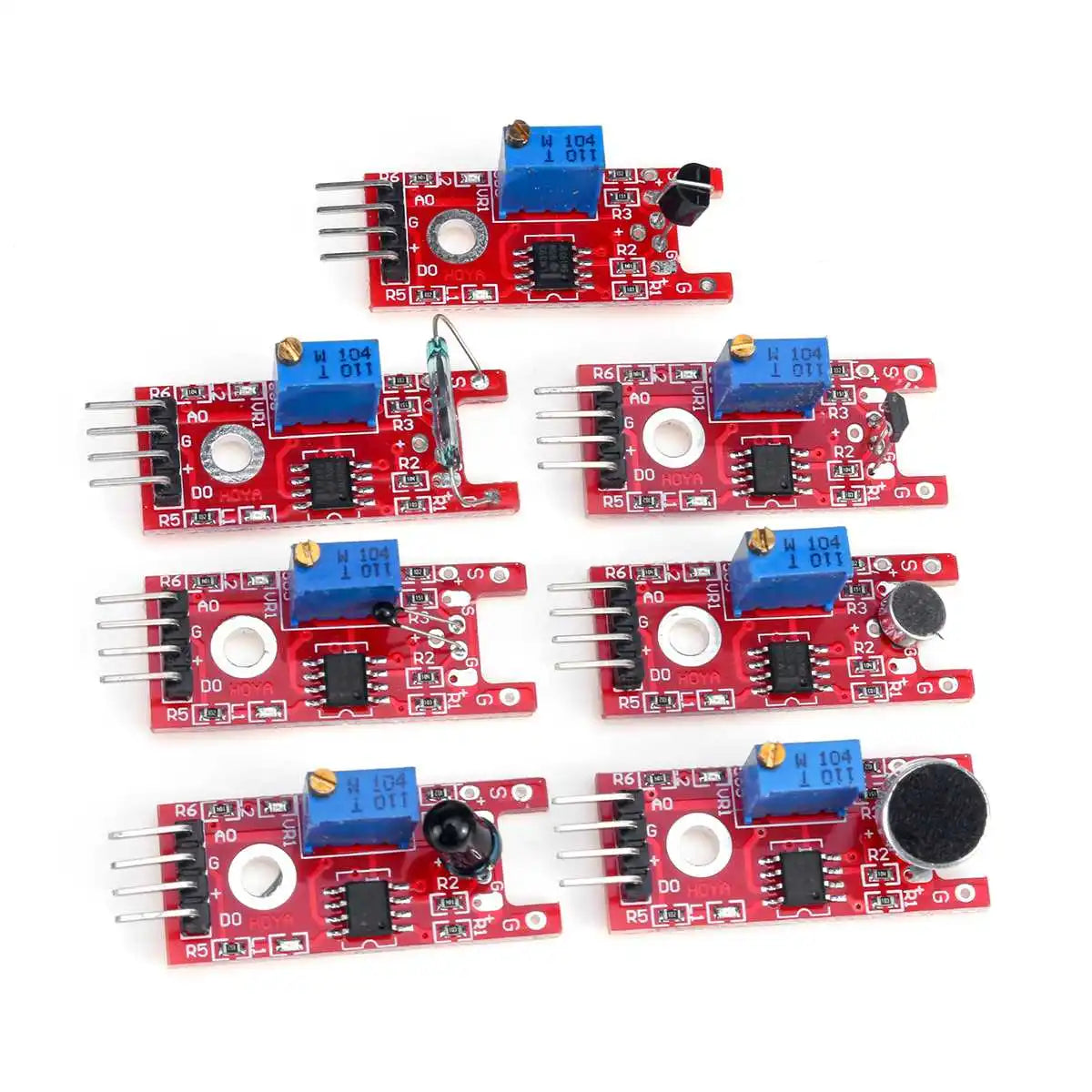 45 IN 1/37 IN 1 Sensor Module Starter Kits Set For Raspberry Pi Education Bag Package detail image 3