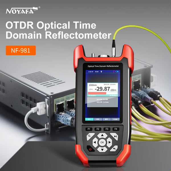 NOYAFA NF-981 OTDR Fiber Optic Fault Detector Optical Power Meter For OPM VFL OLS Event Map detail image 3
