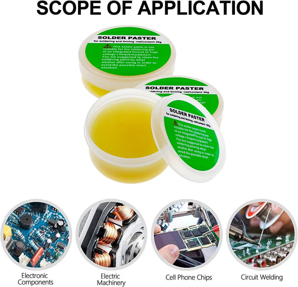 New Solder Flux for Soldering Rosin Soldering Flux Paste for Lead-Free Electronics Soldering and Soldering DIY